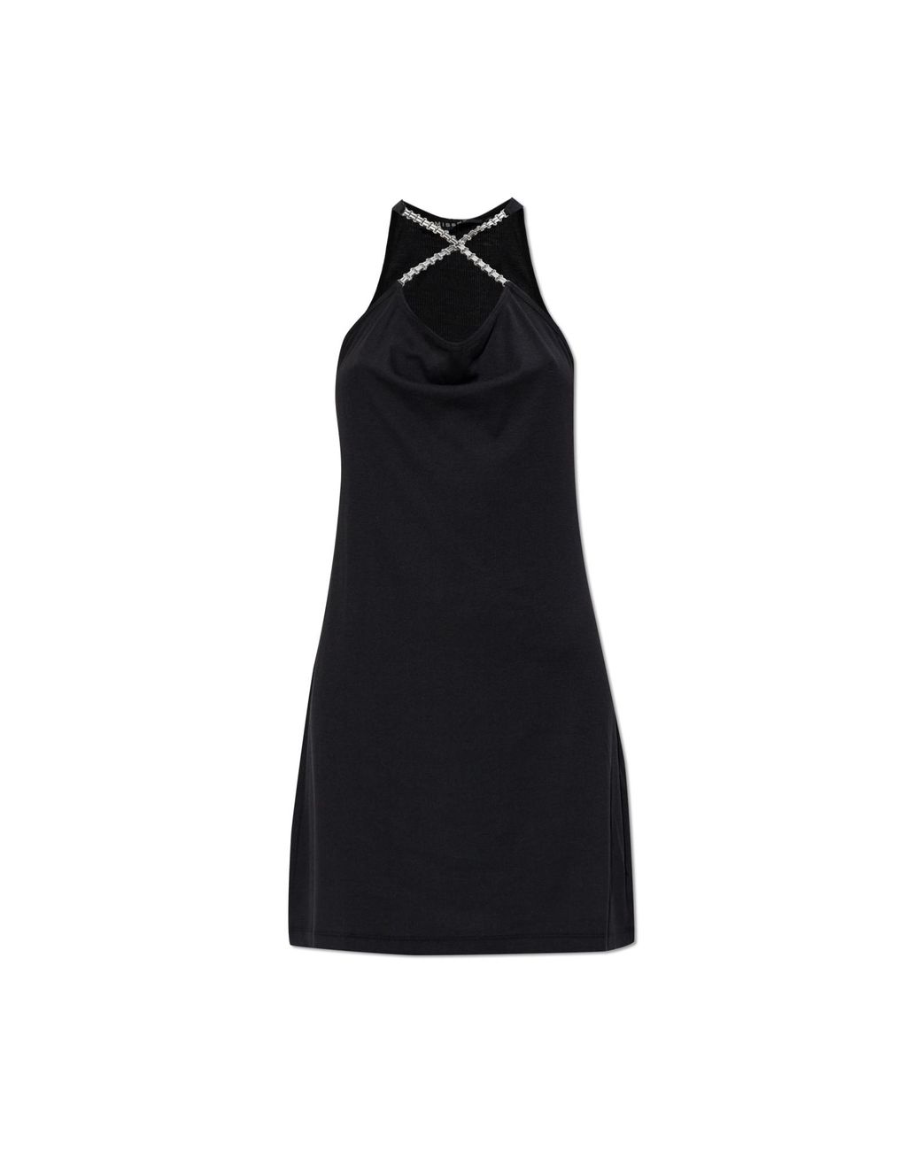 M I S B H V Black Strappy Dress