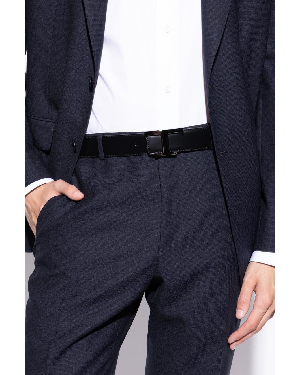 Tod's Black Double-Sided Belt for men