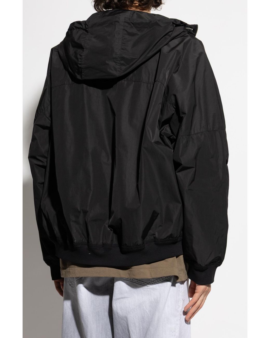 DSquared² Black Hooded Jacket for men