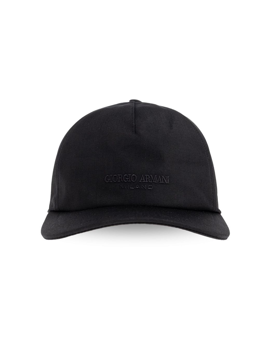 Giorgio Armani Black Baseball Cap for men