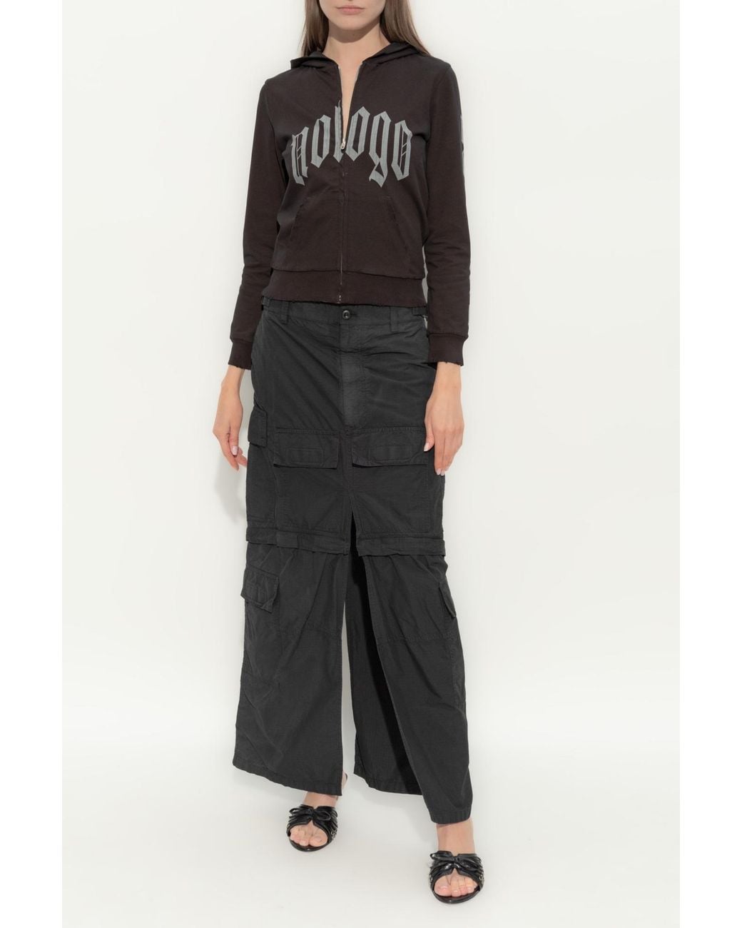 Balenciaga Black 'Cargo' Pants