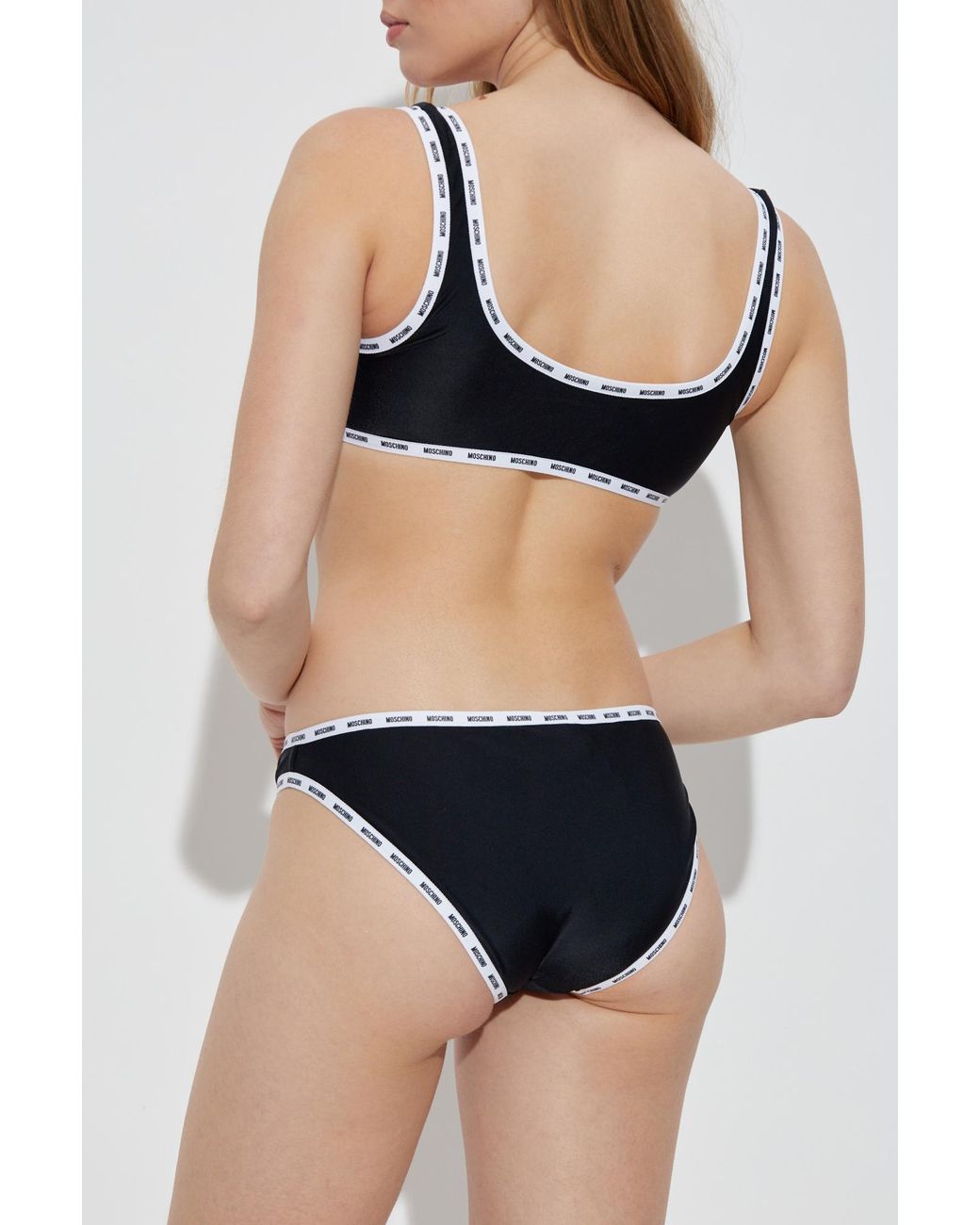 Moschino Black Swimsuit Bottoms
