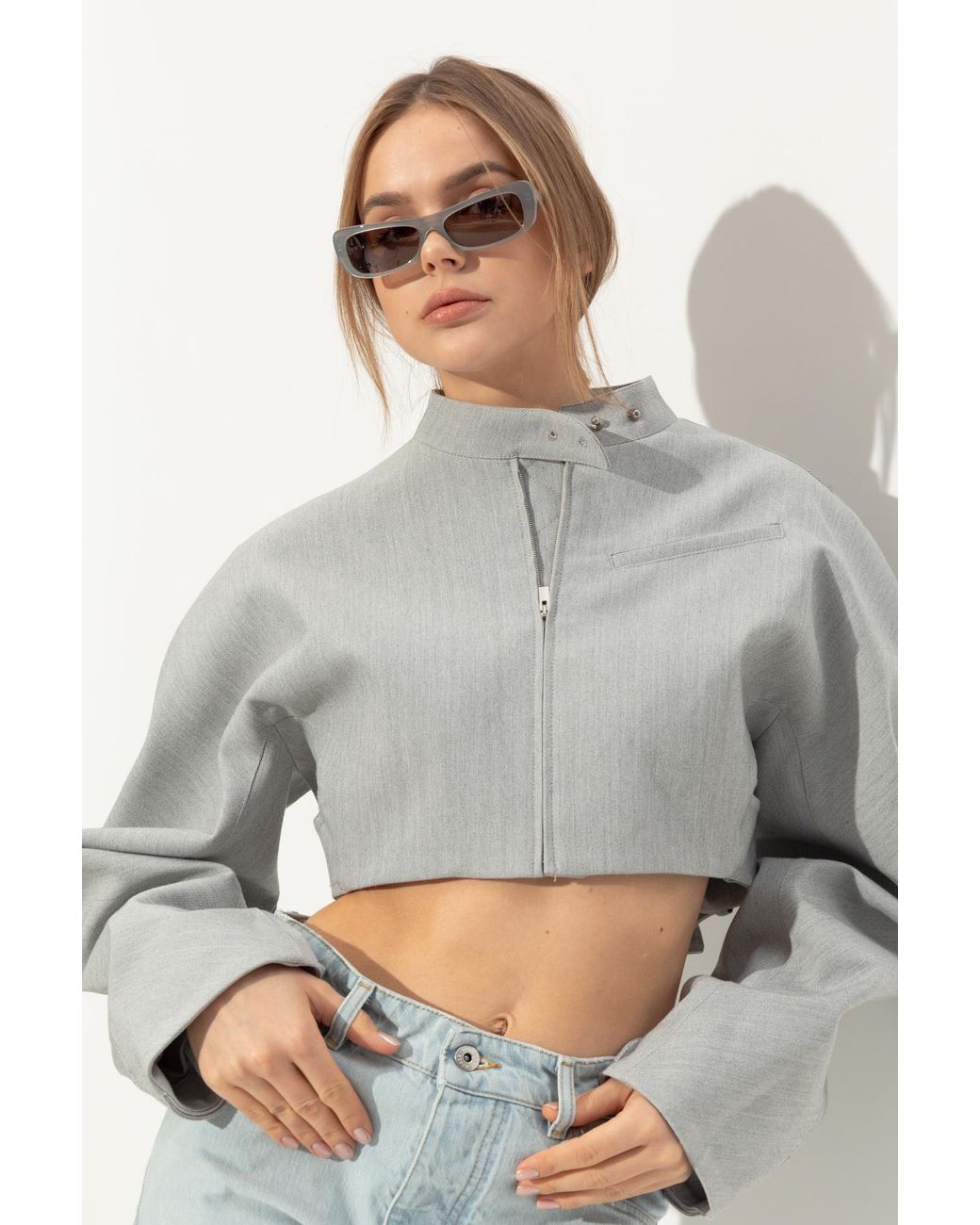 Jacquemus Metallic Sunglasses