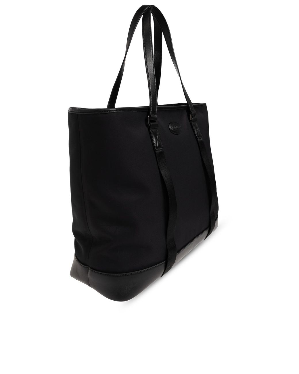 Tod's Black Bag With 'Medium' Logo for men
