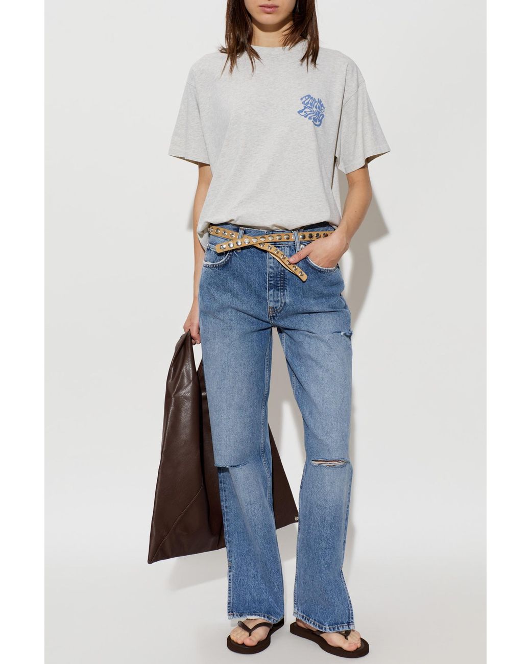Anine Bing Blue 'Roy' Jeans