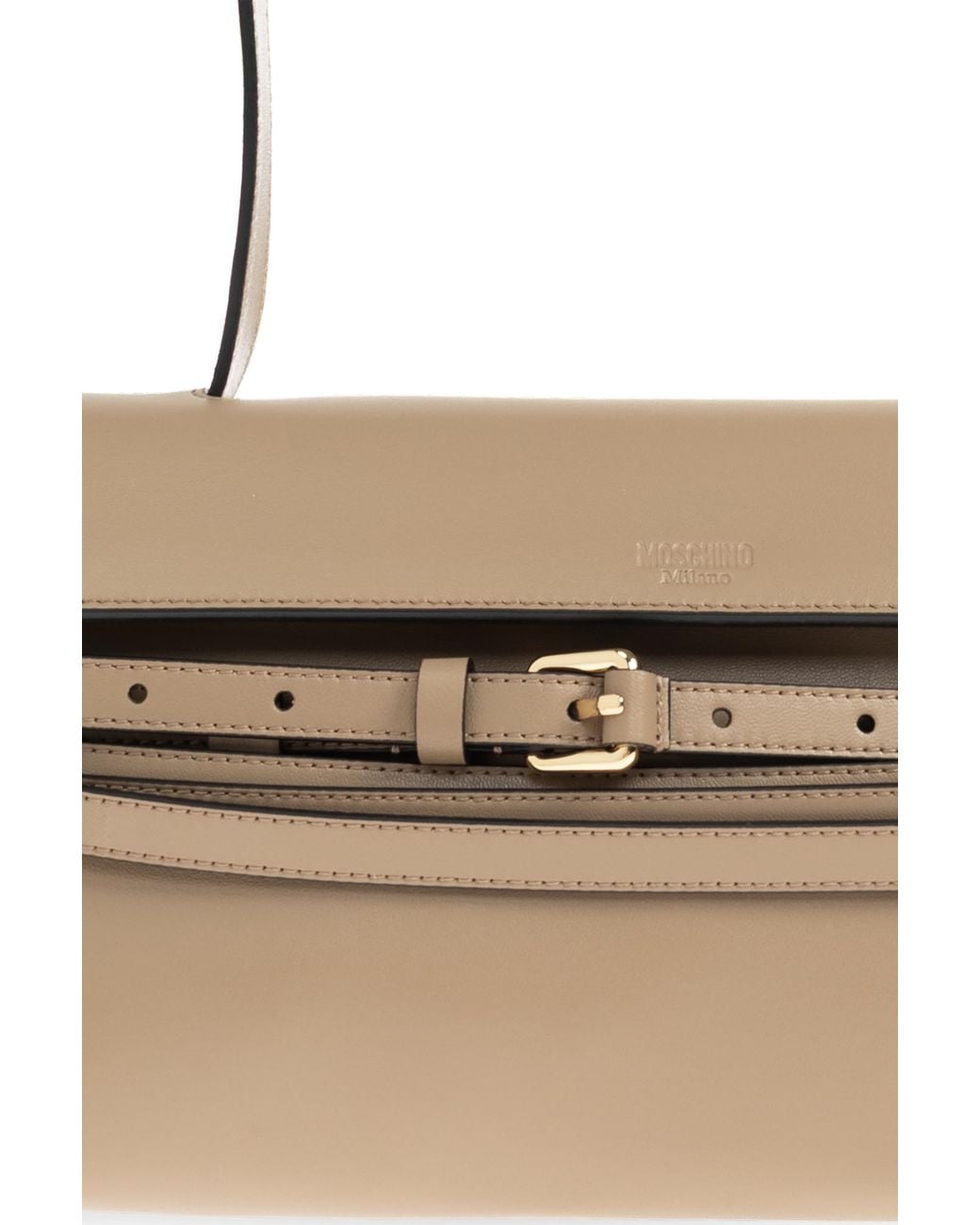 Moschino White Shoulder Bag