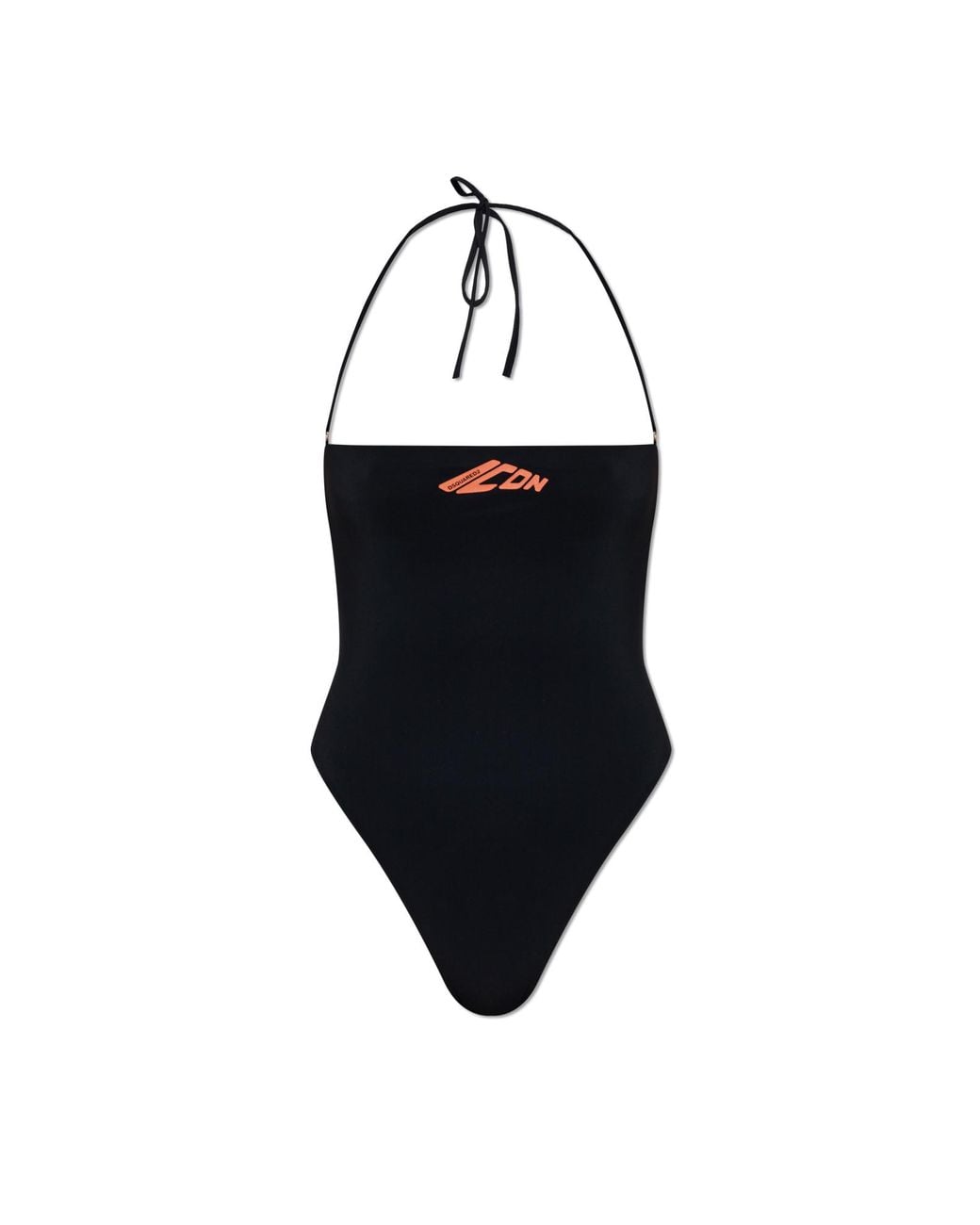 DSquared² Black One-Piece Swimsuit