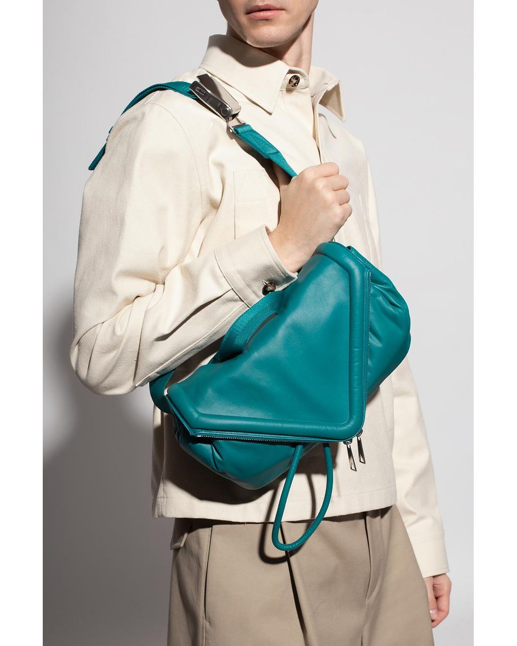 waist bags and bumbags Bottega Veneta Leather cassette Mini Belt Bag in Green for Men Mens Bags Belt Bags 