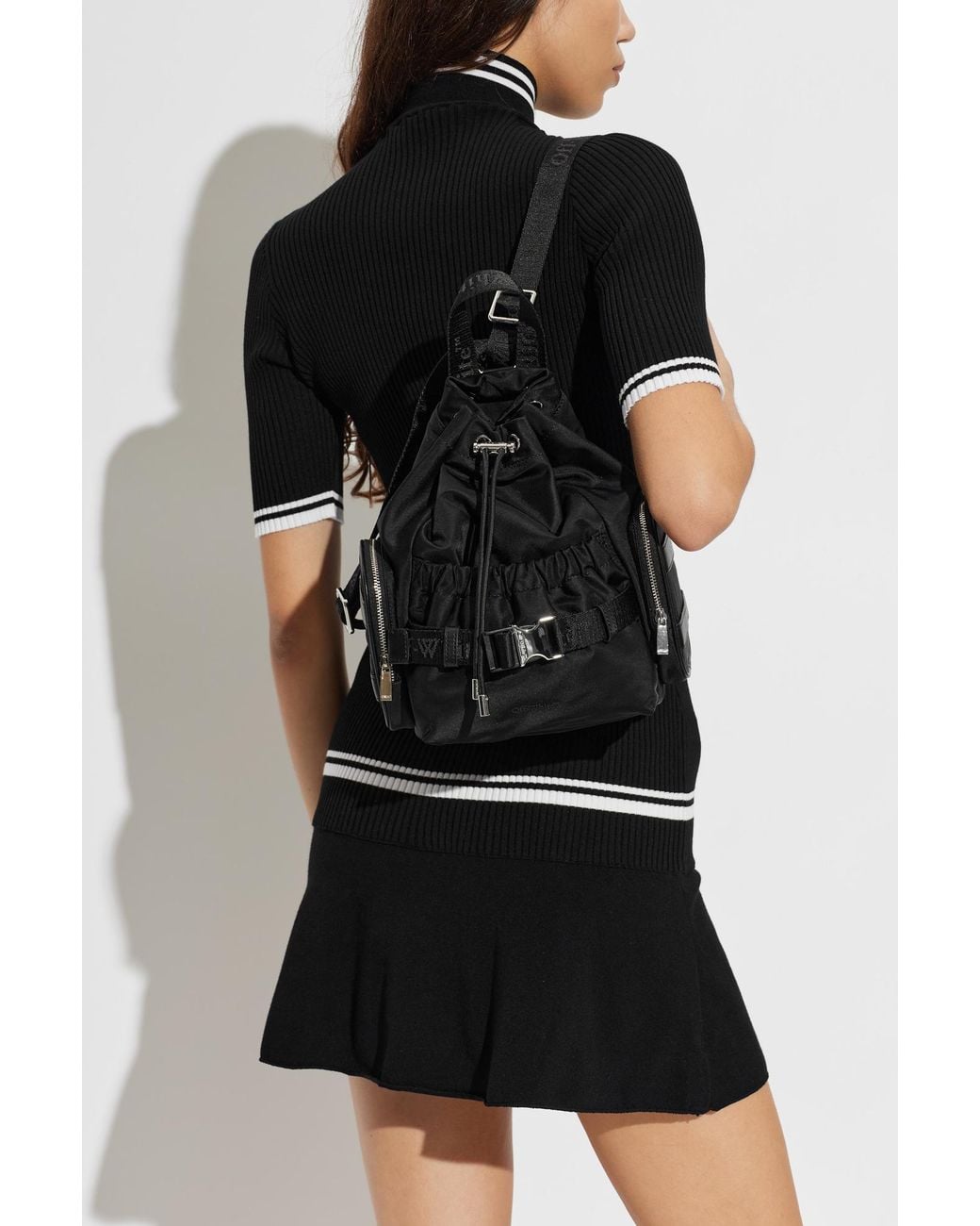 Off-White c/o Virgil Abloh Black 'Urban Small' Backpack