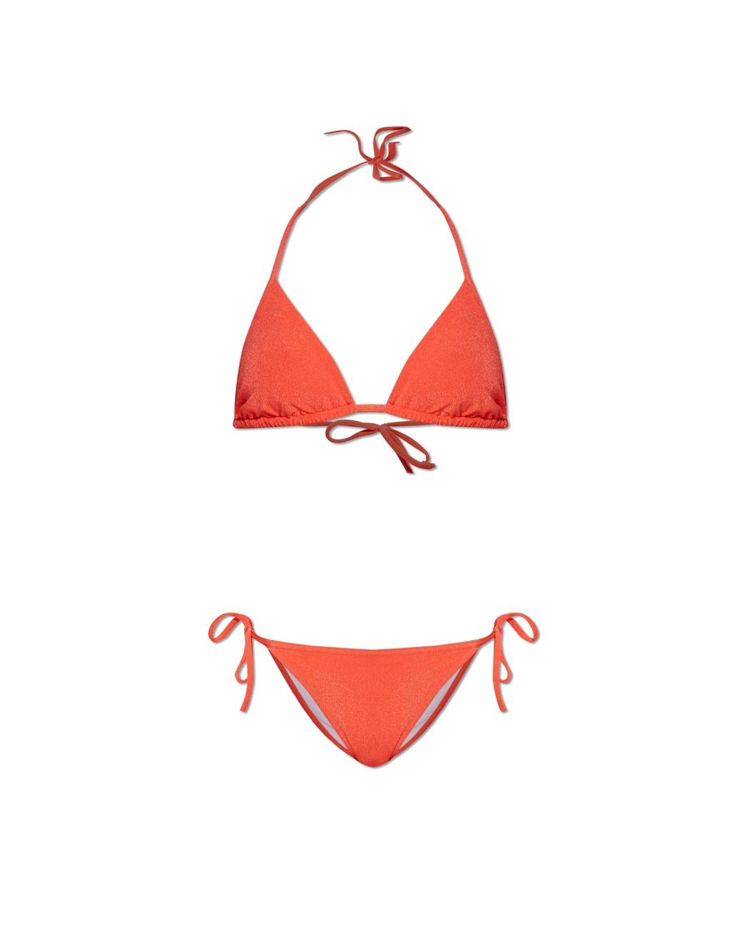 Balmain Red Two-Piece Swimsuit