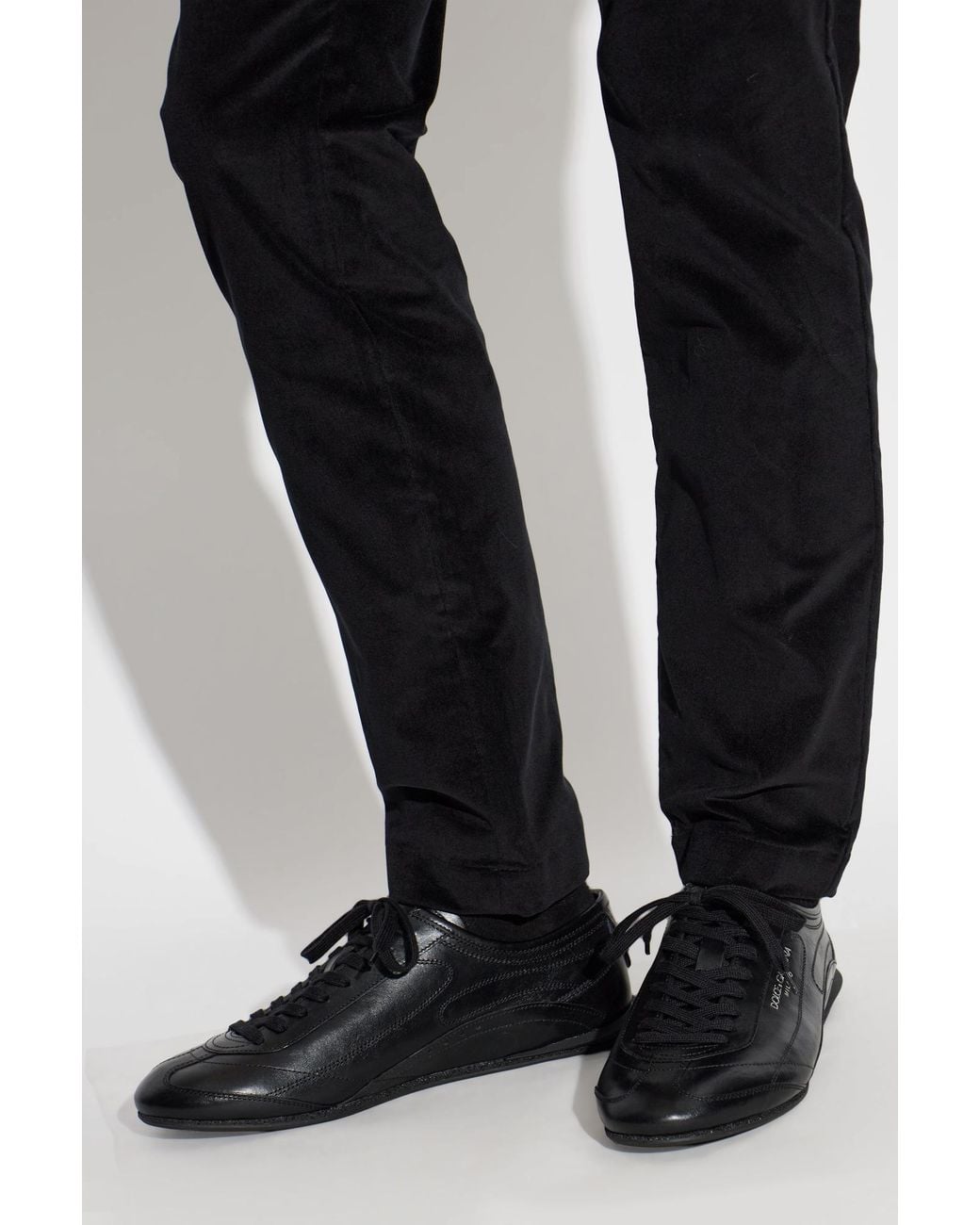 Dolce & Gabbana Black 'Lipari' Sports Shoes for men