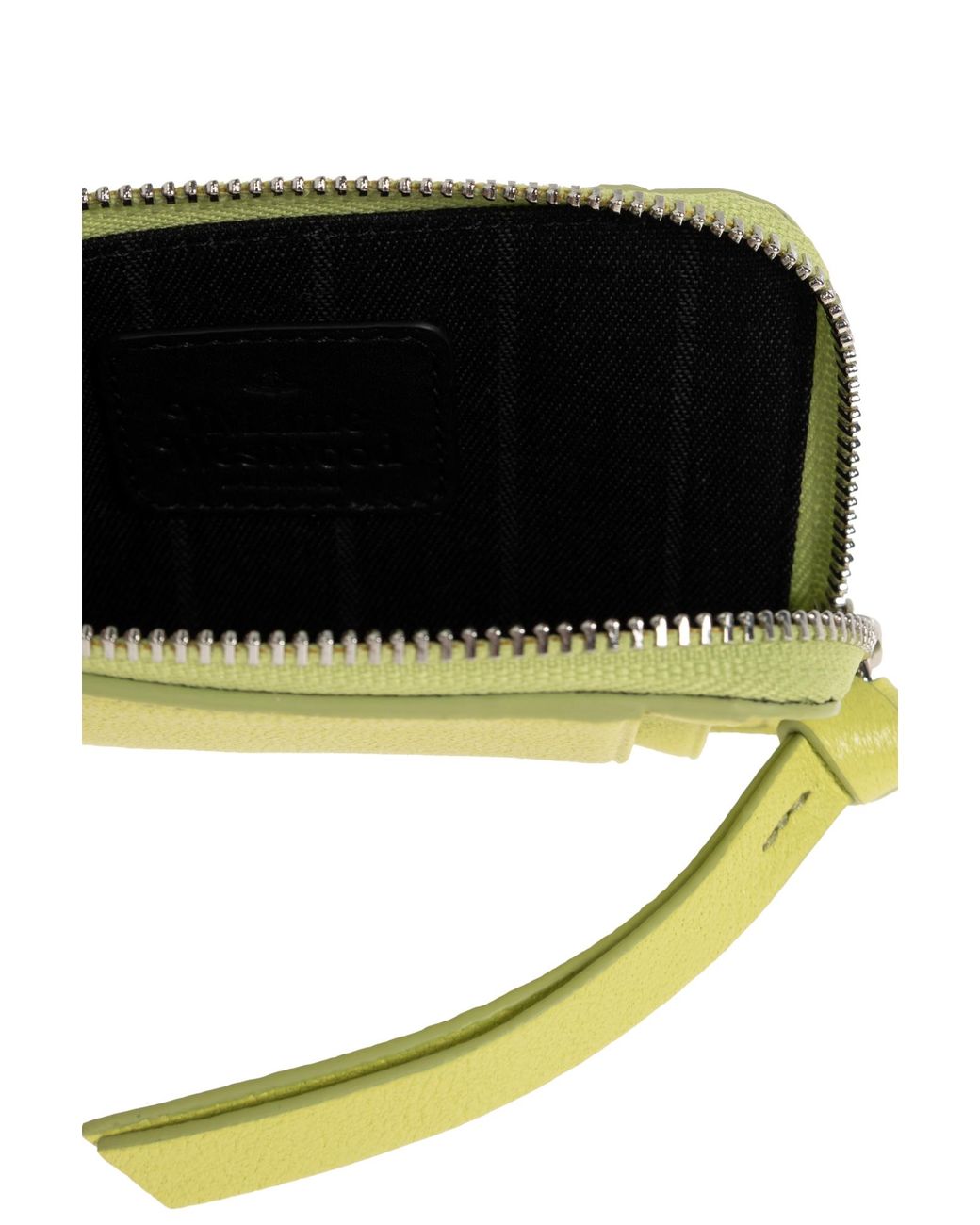 Vivienne Westwood Yellow Leather Card Holder
