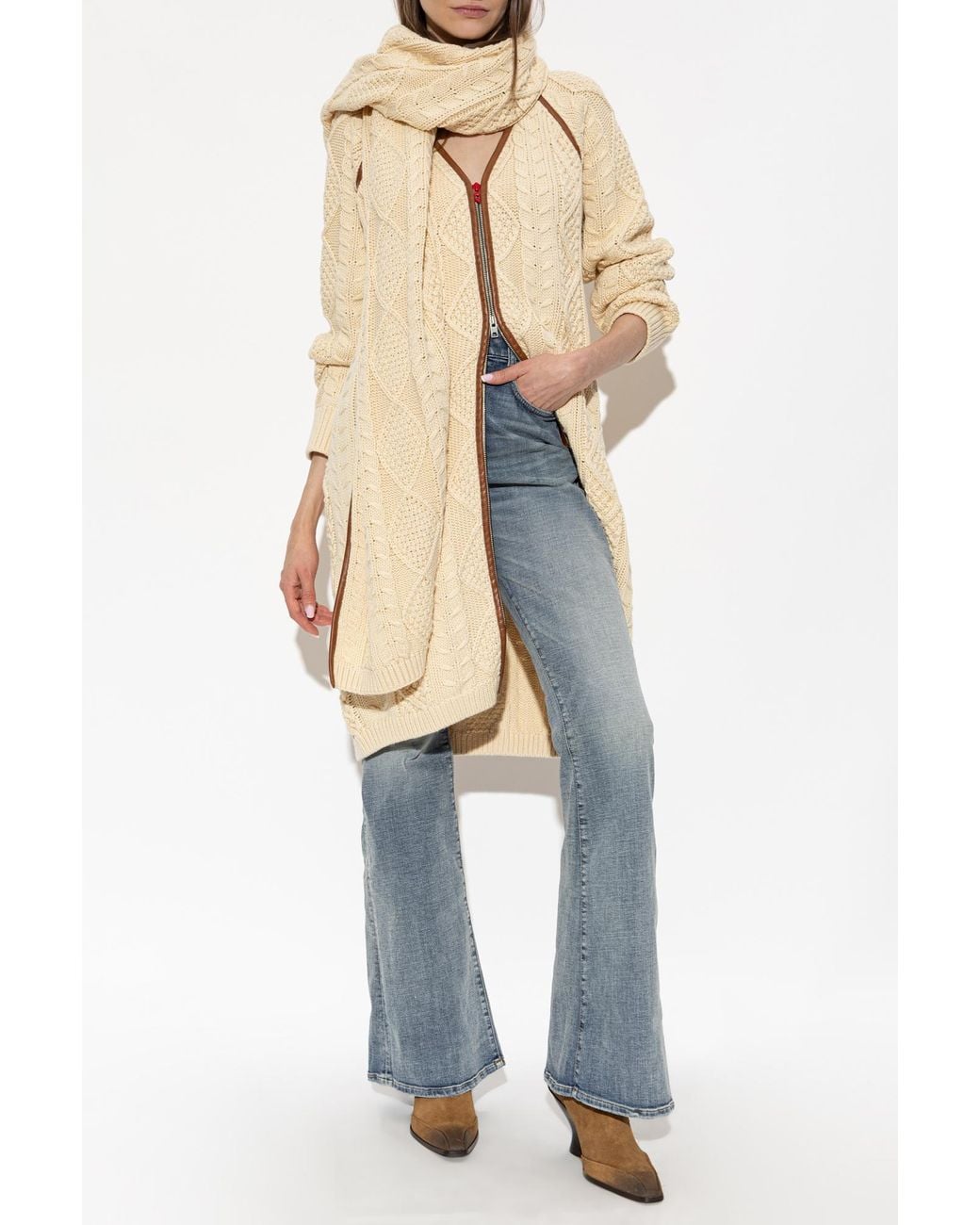 DIESEL Natural Cardigan 'M-Inta'
