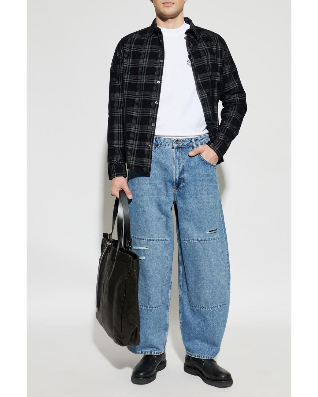 AllSaints Black 'Rockley' Shirt for men