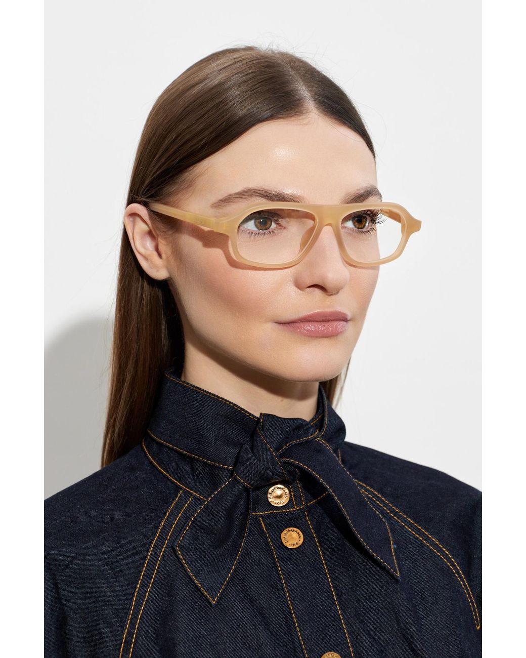 Jacquemus Natural Prescription Glasses