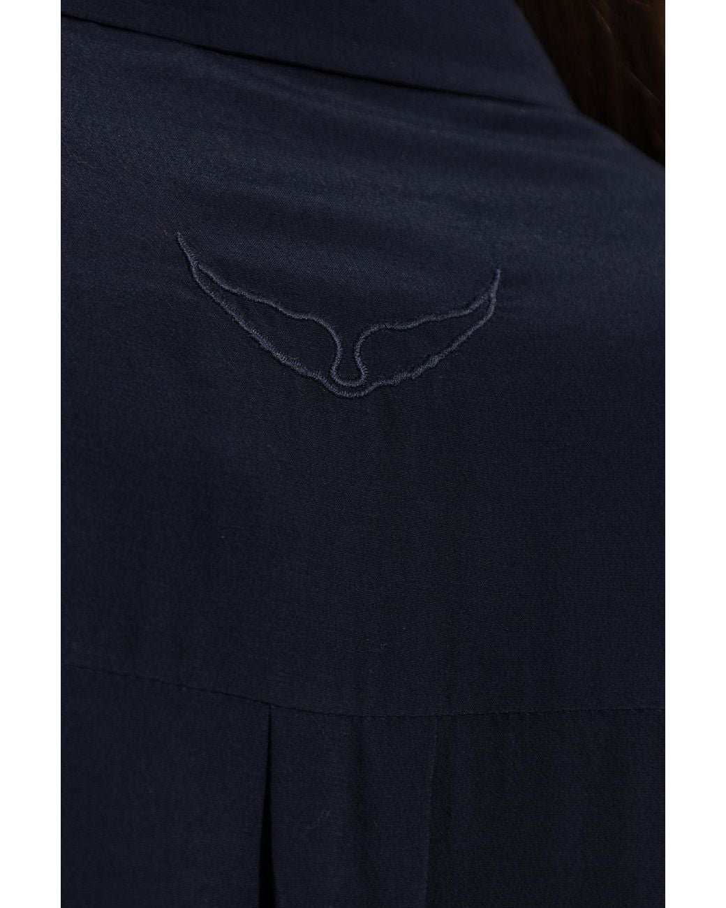 Zadig & Voltaire Blue Shirt Dress