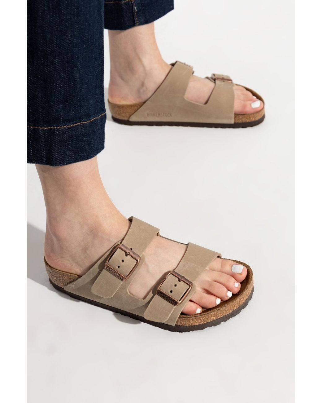 Birkenstock Brown Sandals 'Arizona Bs'