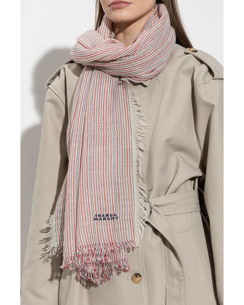 Isabel Marant Pink Scarf "Zenila"
