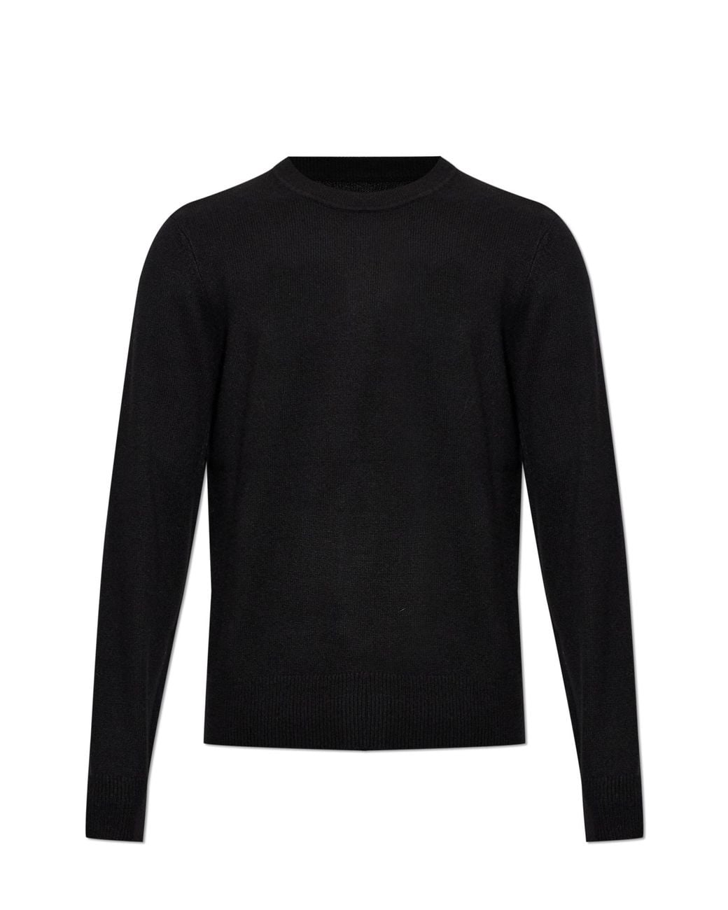 Rag & Bone Black Cashmere Sweater With A Crew Neck for men