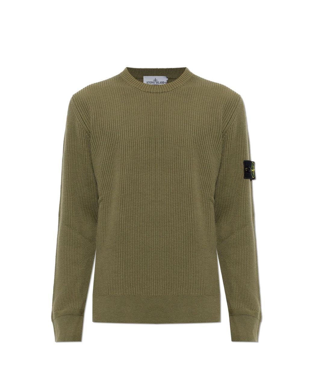 Stone Island Green Insulated Jacket With Hood for men
