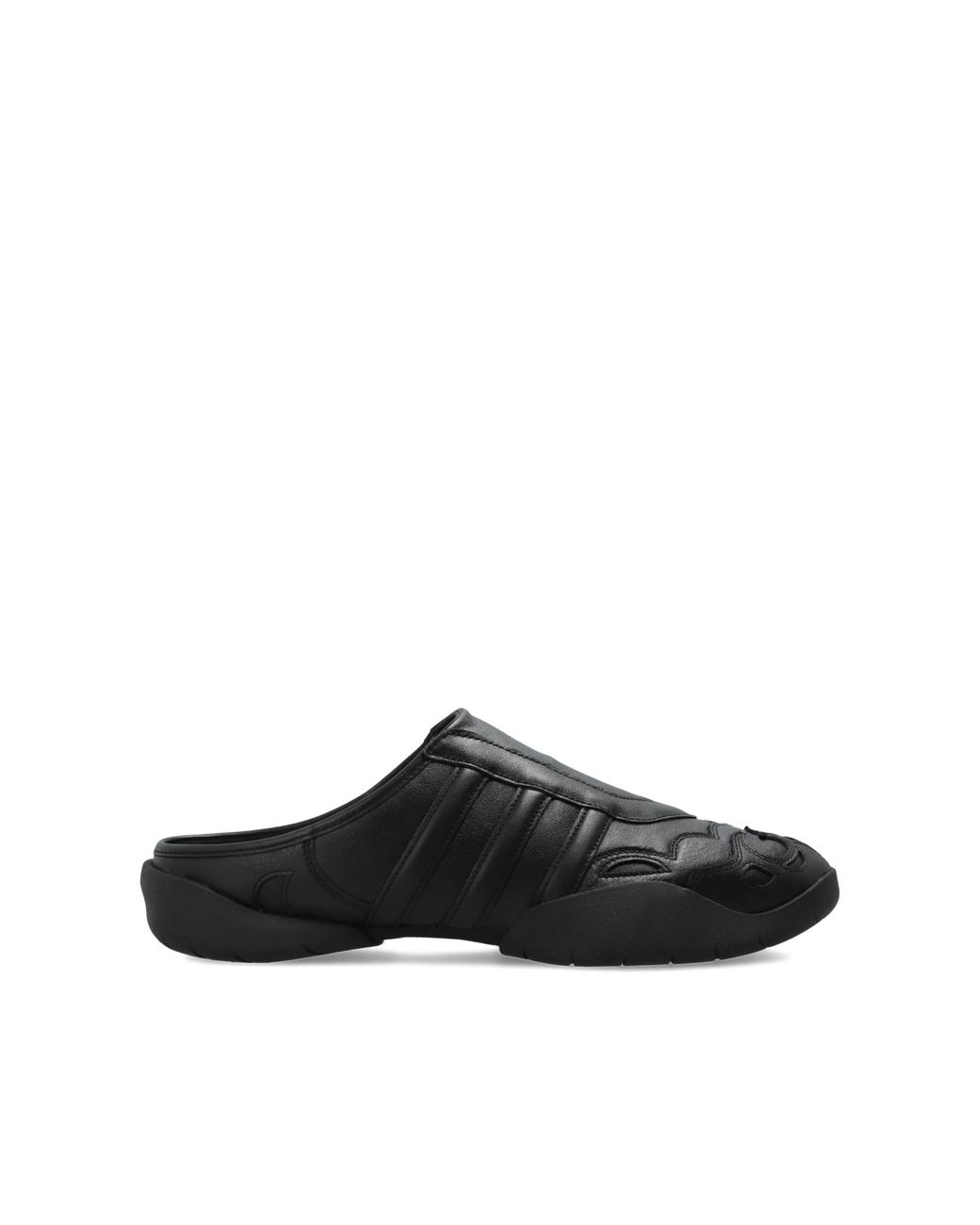 Y-3 Black 'Regu' Slides for men