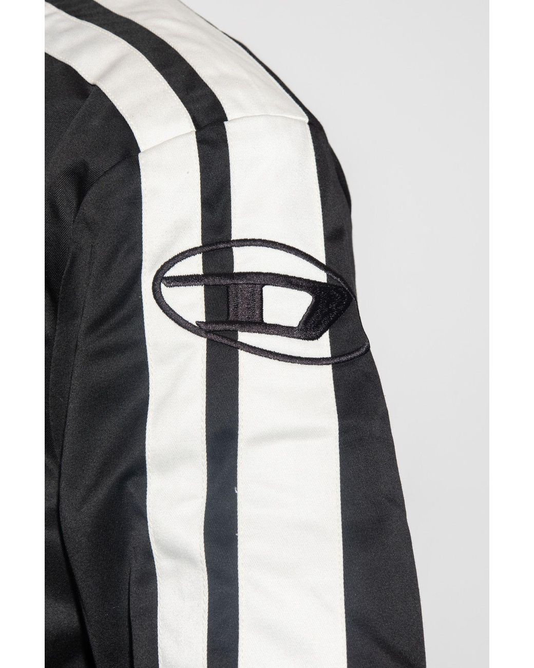 Diesel J-Beck ライダースジャケット Diesel J-Beck logo-embroidered Biker Jacket | Black | FARFETCH