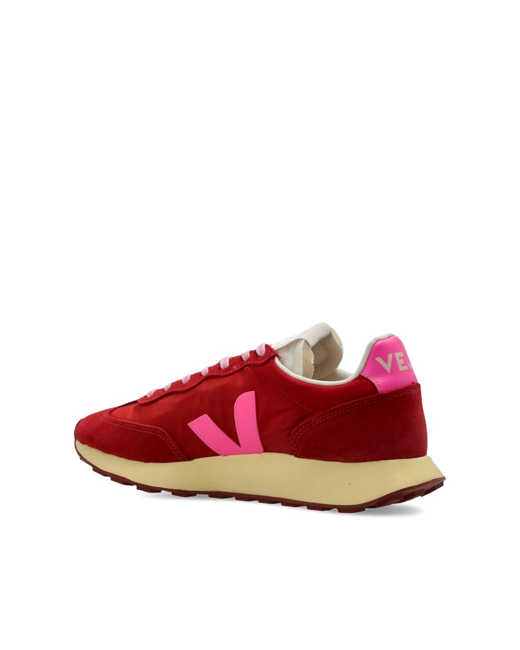Veja Red 'Rio Branco Ii Lite Nylon' Sports Shoes