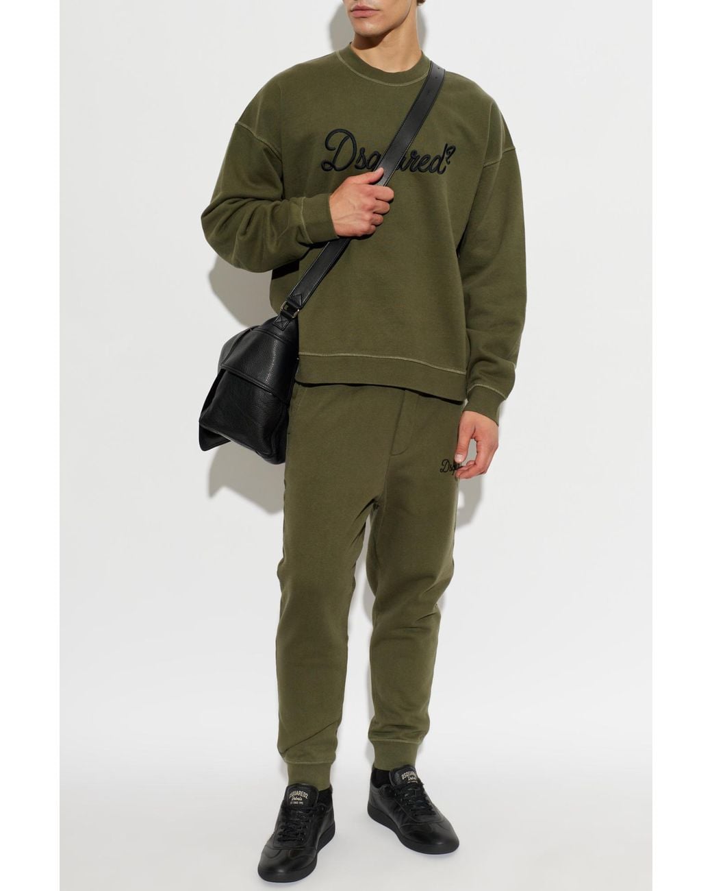 DSquared² Green Sweatpants for men