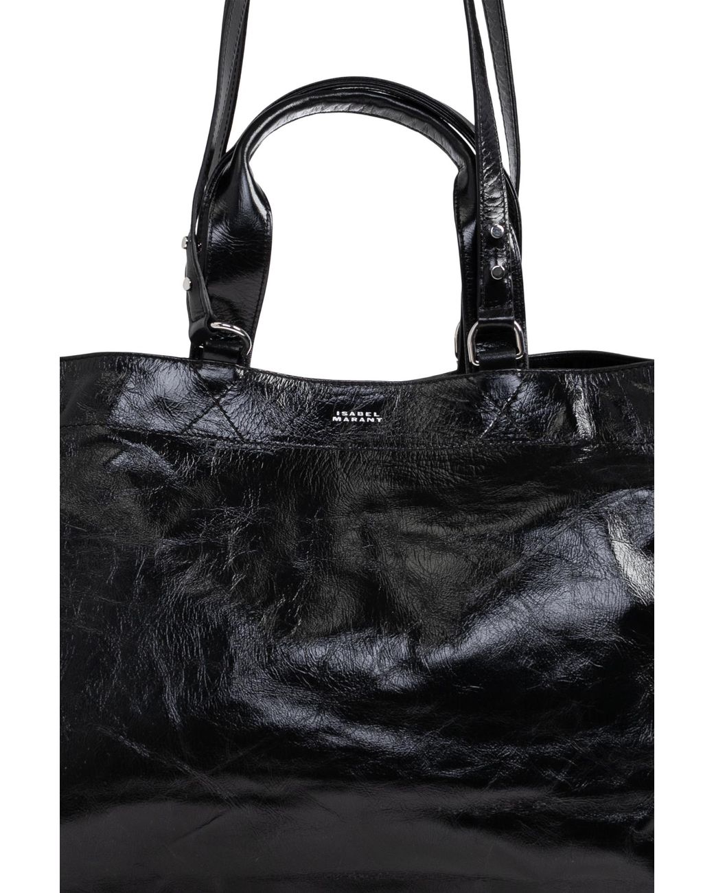 Isabel Marant Black 'Winna Tote' Shopper Bag