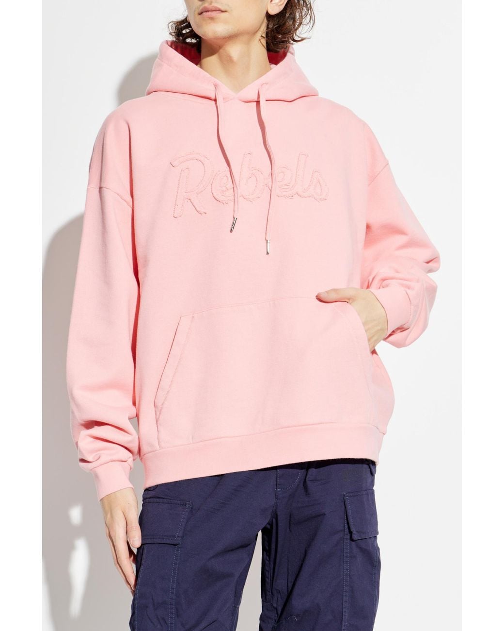 DSquared² Blue Sweatshirt With Logo for men