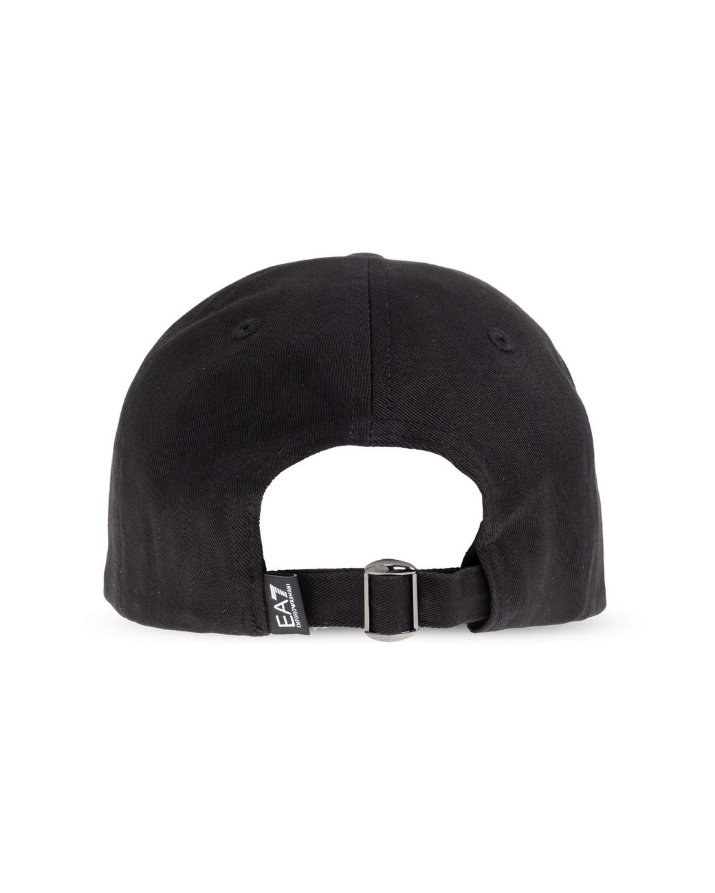 EA7 Black Baseball Cap