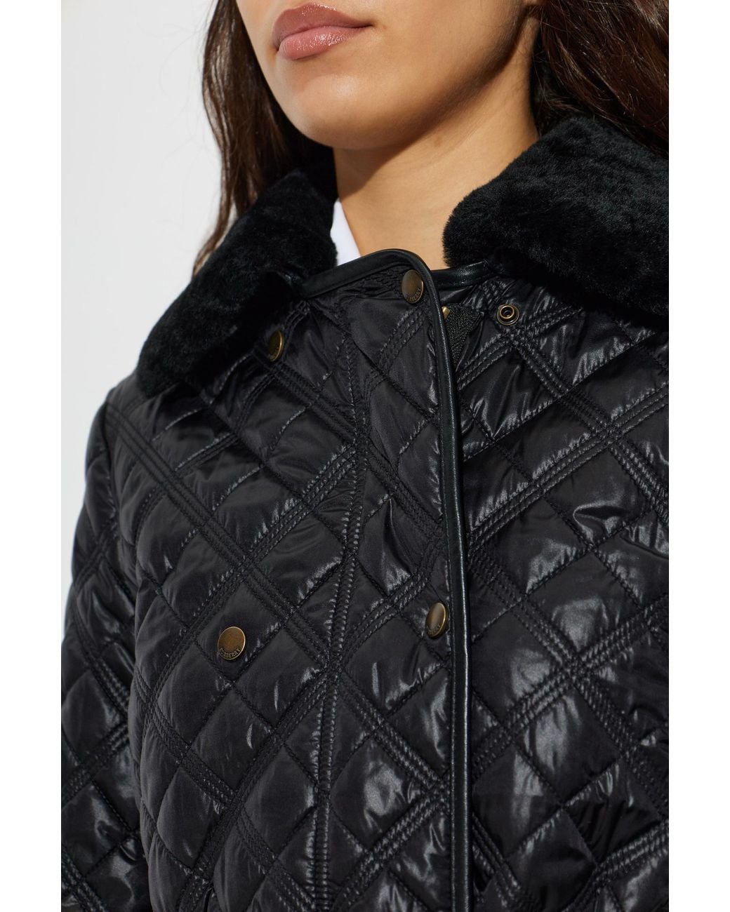 Burberry Black 'Rosedale' Jacket