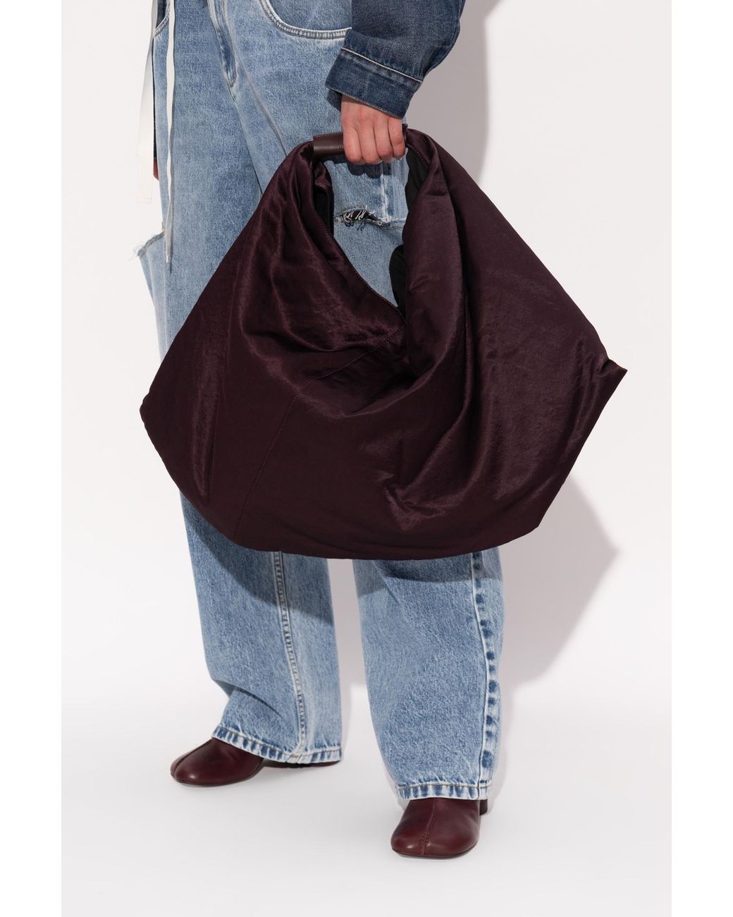MM6 by Maison Margiela Blue Handbag