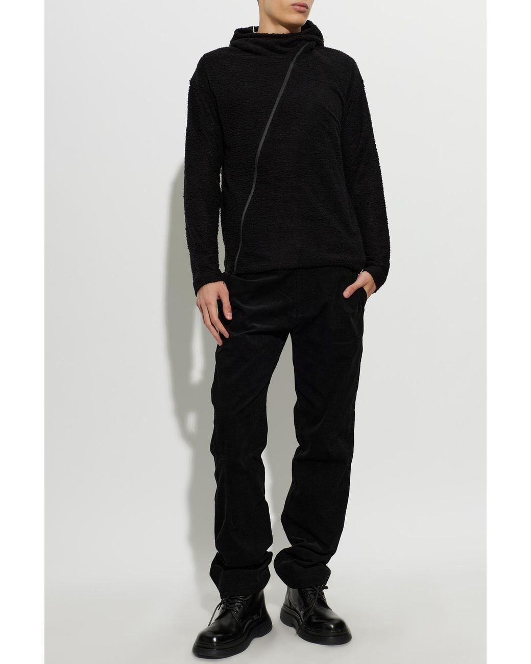 Post Archive Faction PAF Black Hooded Sweatshirt for men
