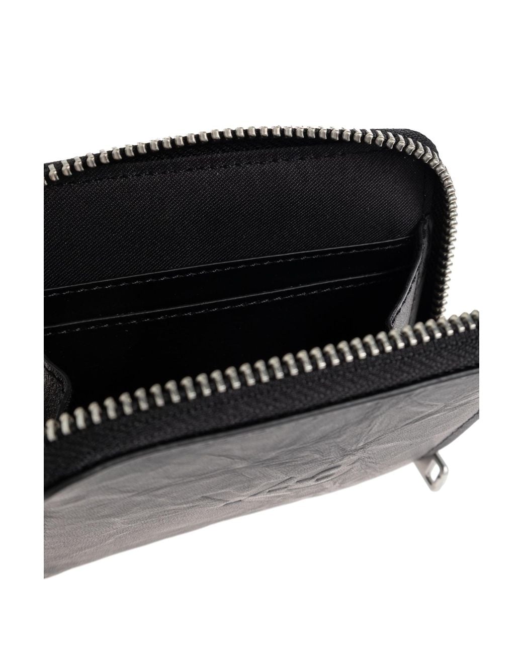 Y-3 Black Leather Wallet