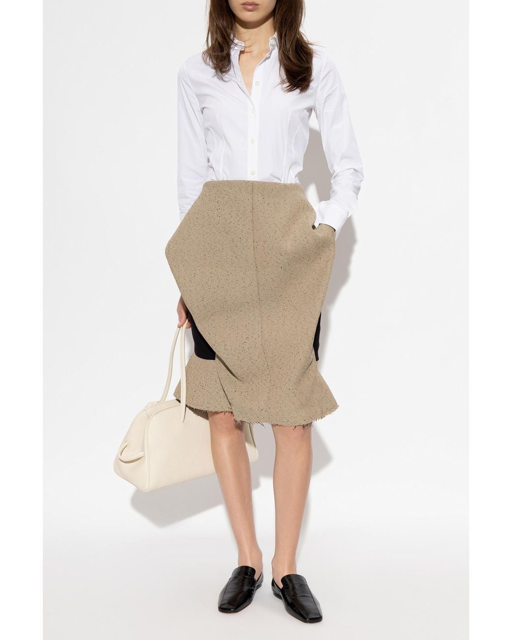 Jacquemus White 'Paloma' Skirt
