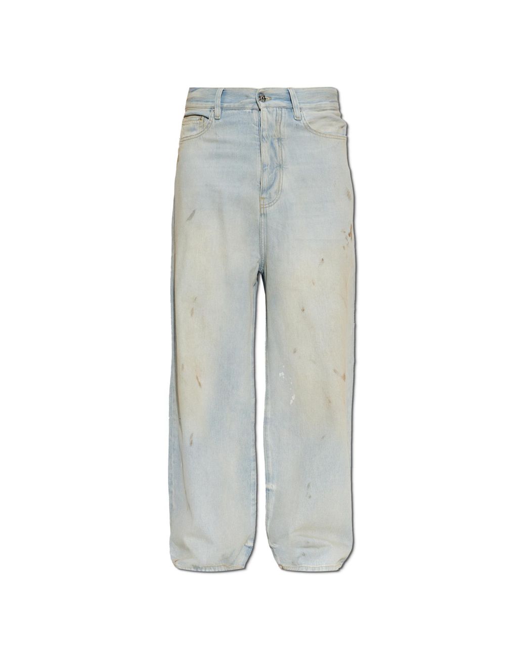 Amiri Gray Jeans With A 'Vintage' Effect for men