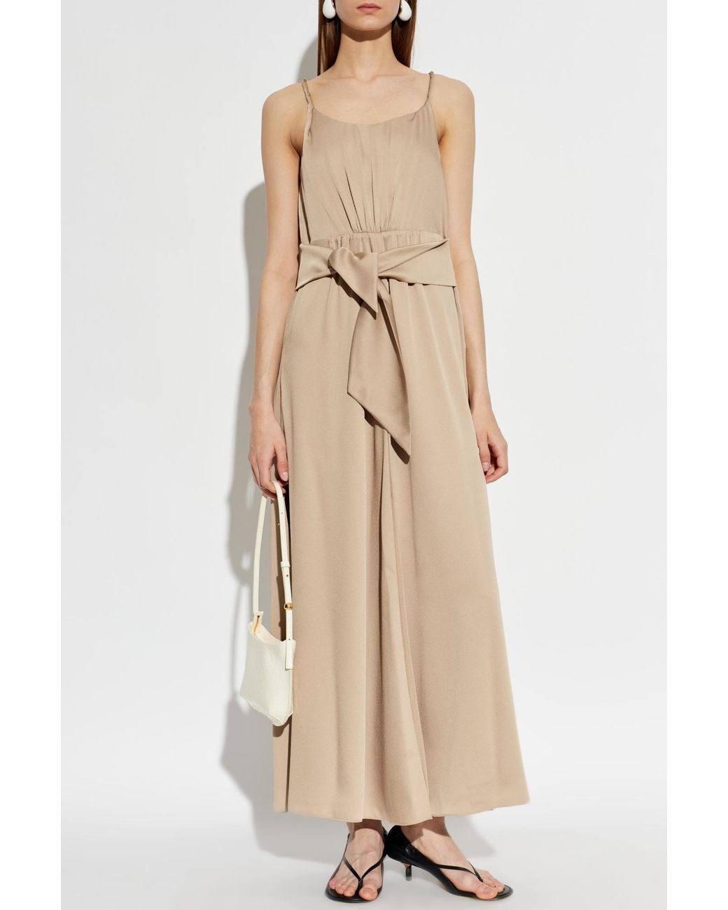 Emporio Armani White Strappy Dress