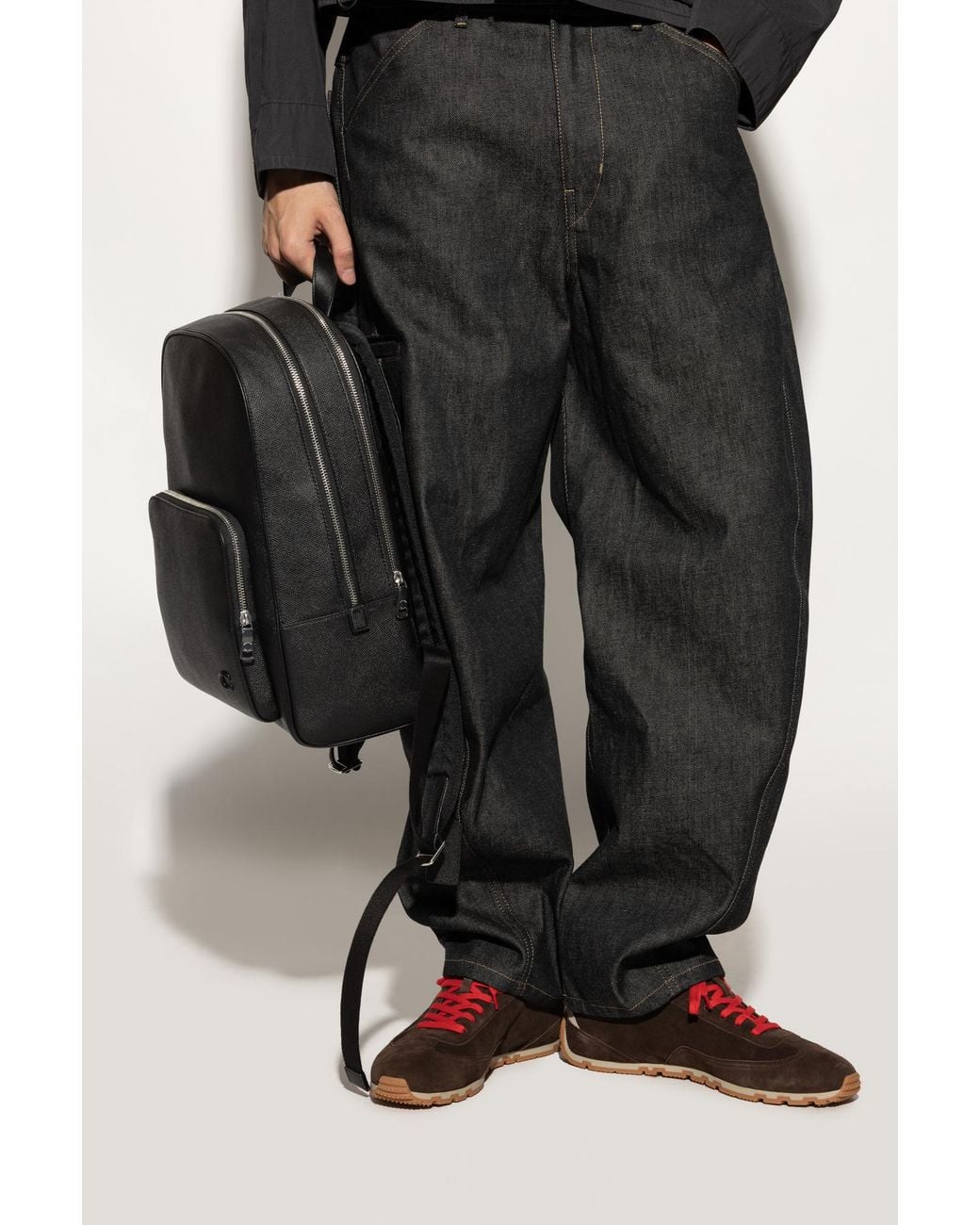 COACH Black 'Wade' Backpack for men