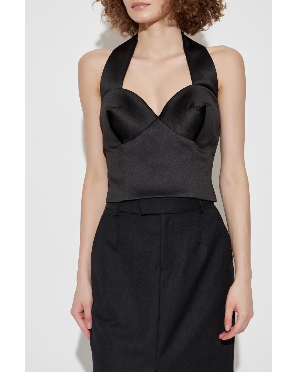 Marc Jacobs Black Neck Top