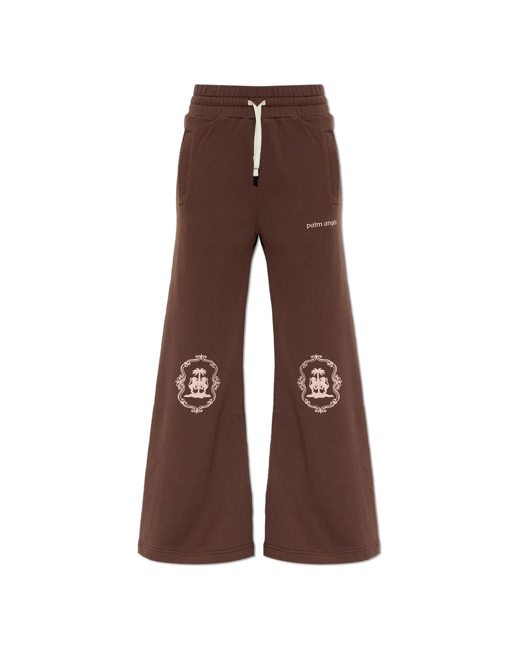 Palm Angels Brown Track Pant