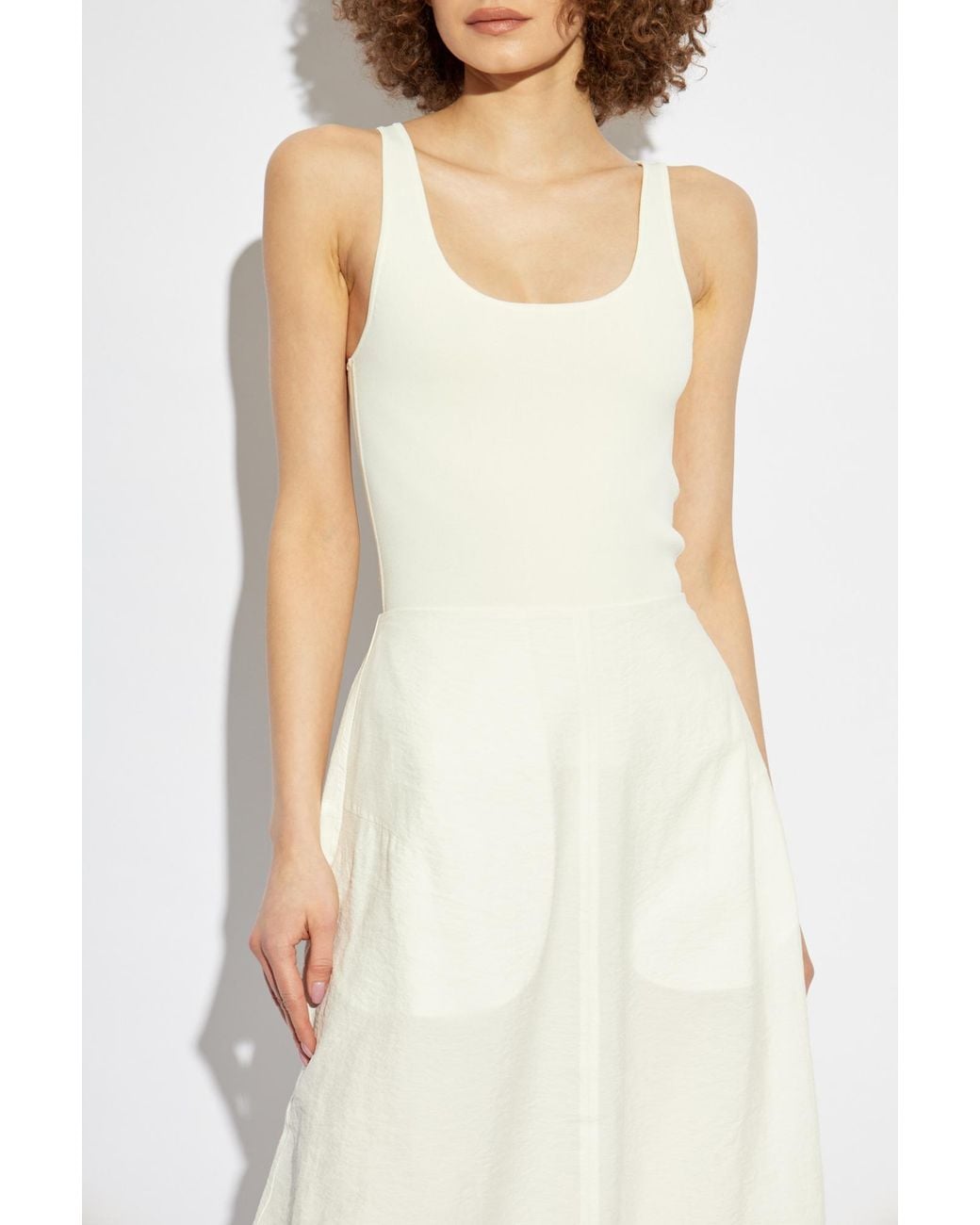 Totême  Natural Ribbed Top
