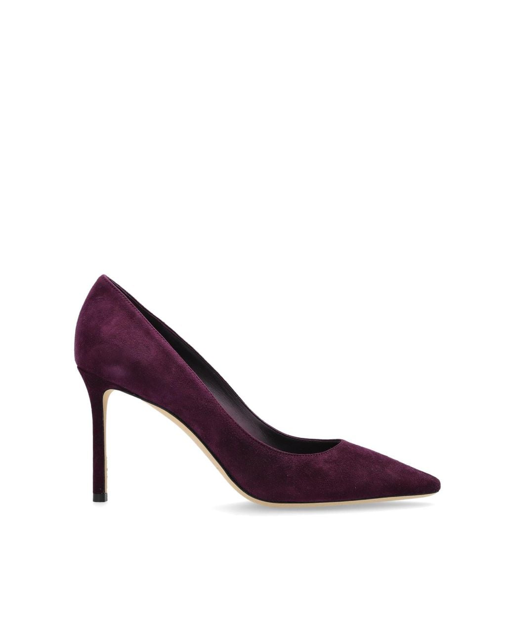 Jimmy Choo Purple 'Romy' Heeled Shoes
