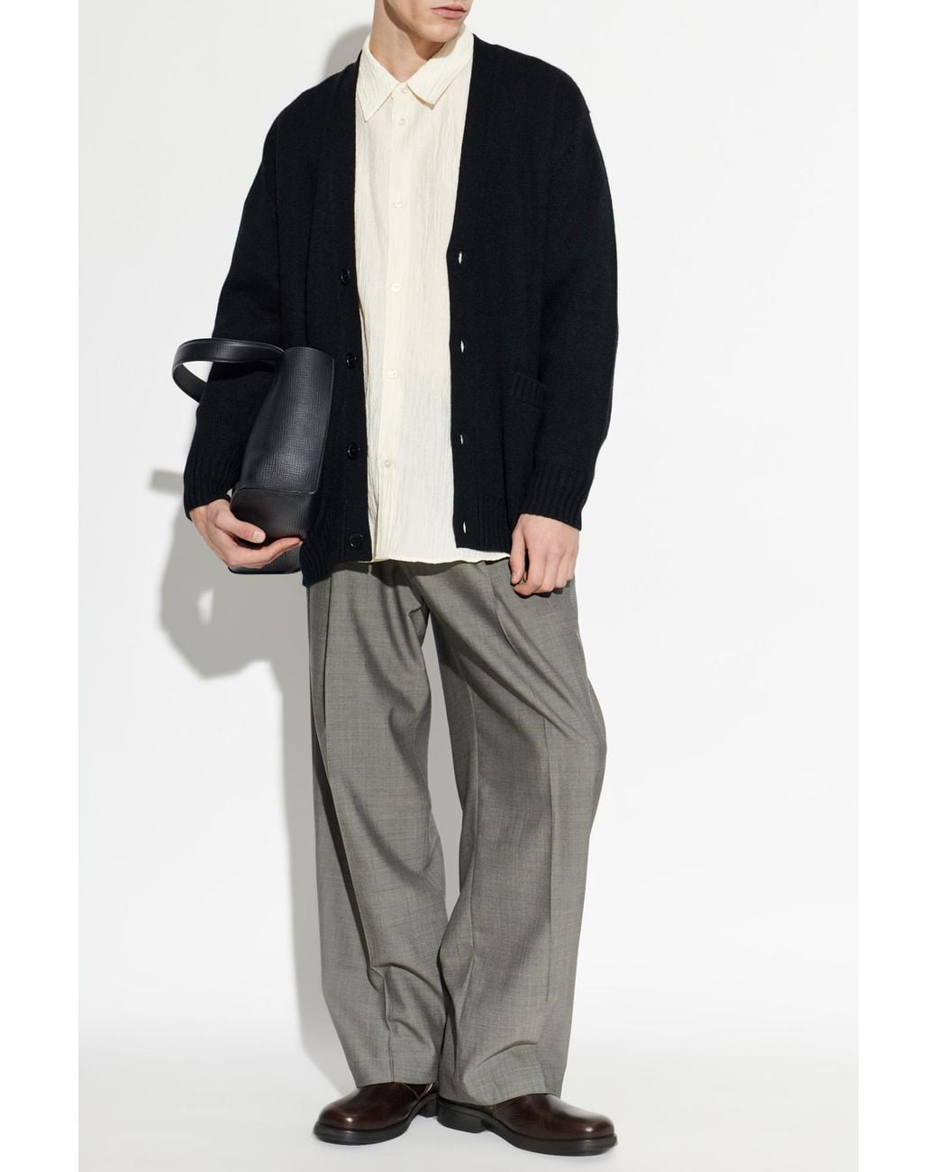 Studio Nicholson White 'View' Shirt for men