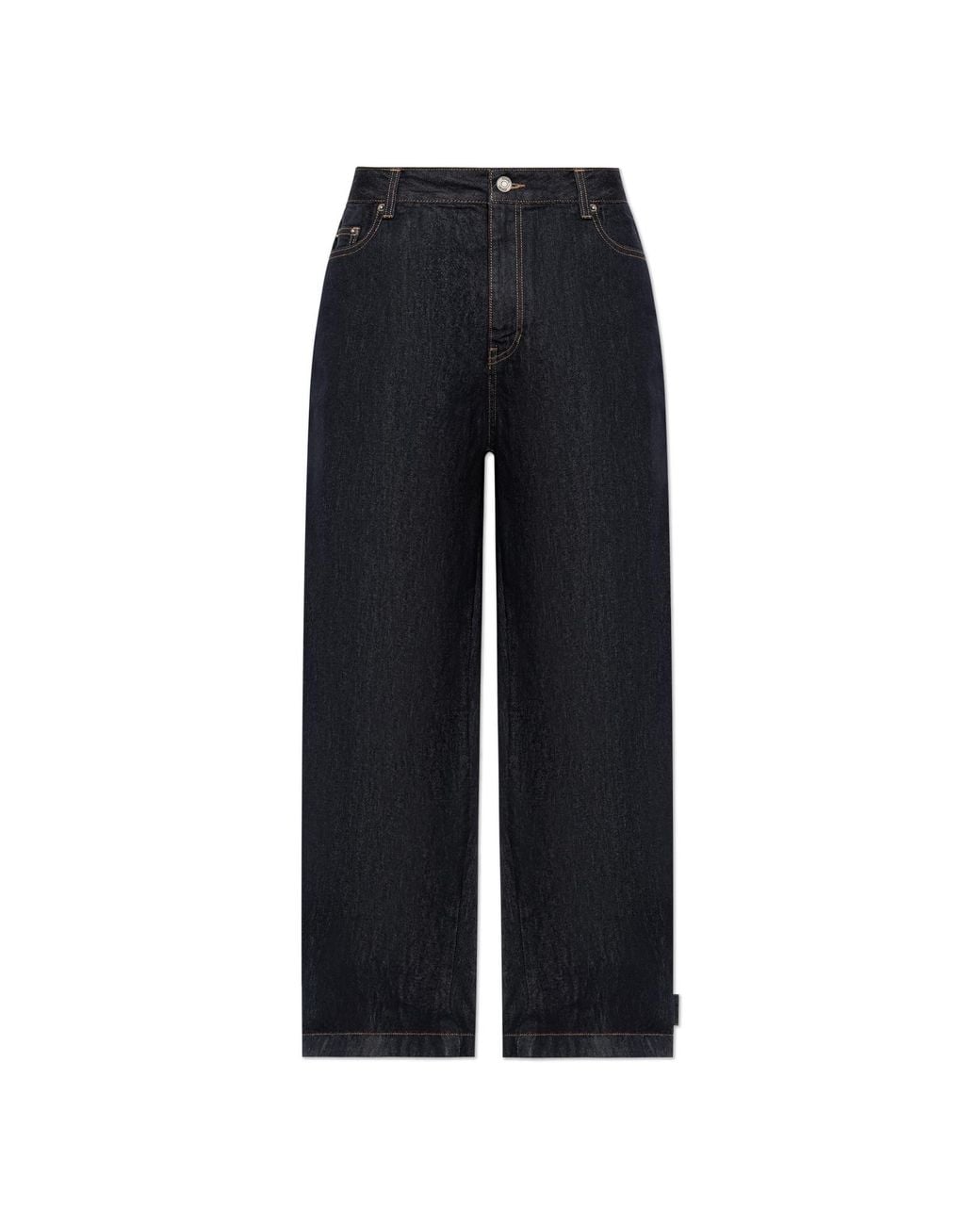 Juun.J Black Wide-Leg Jeans for men