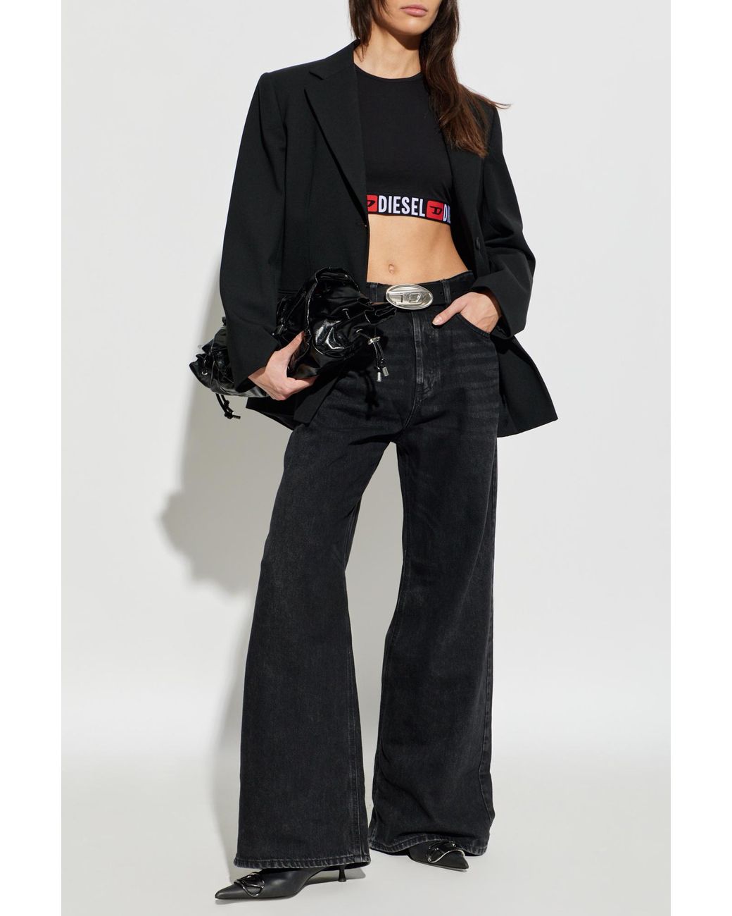 DIESEL Black Top 'Sandra-D-Core'