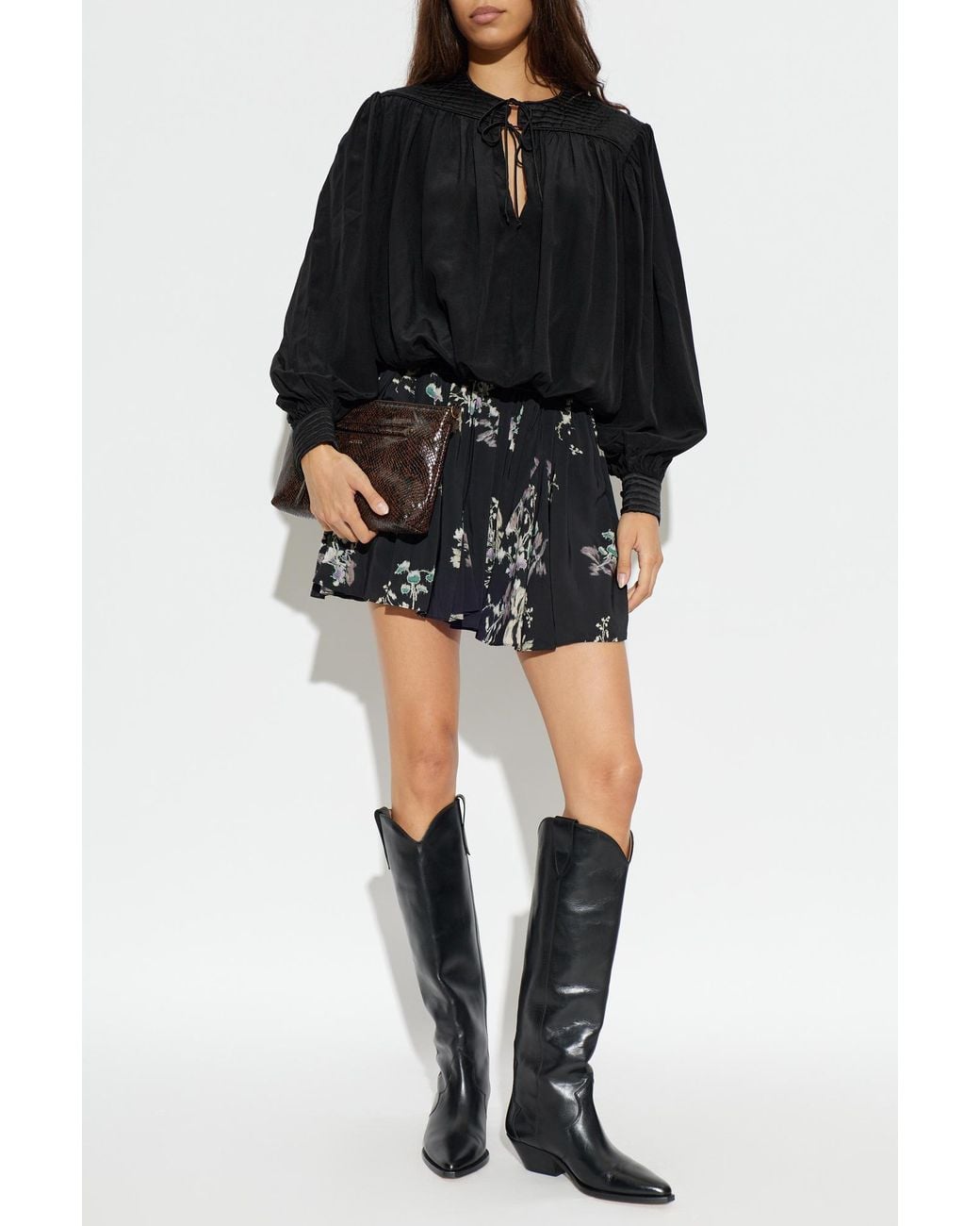 Isabel Marant Black "Livy" Skirt