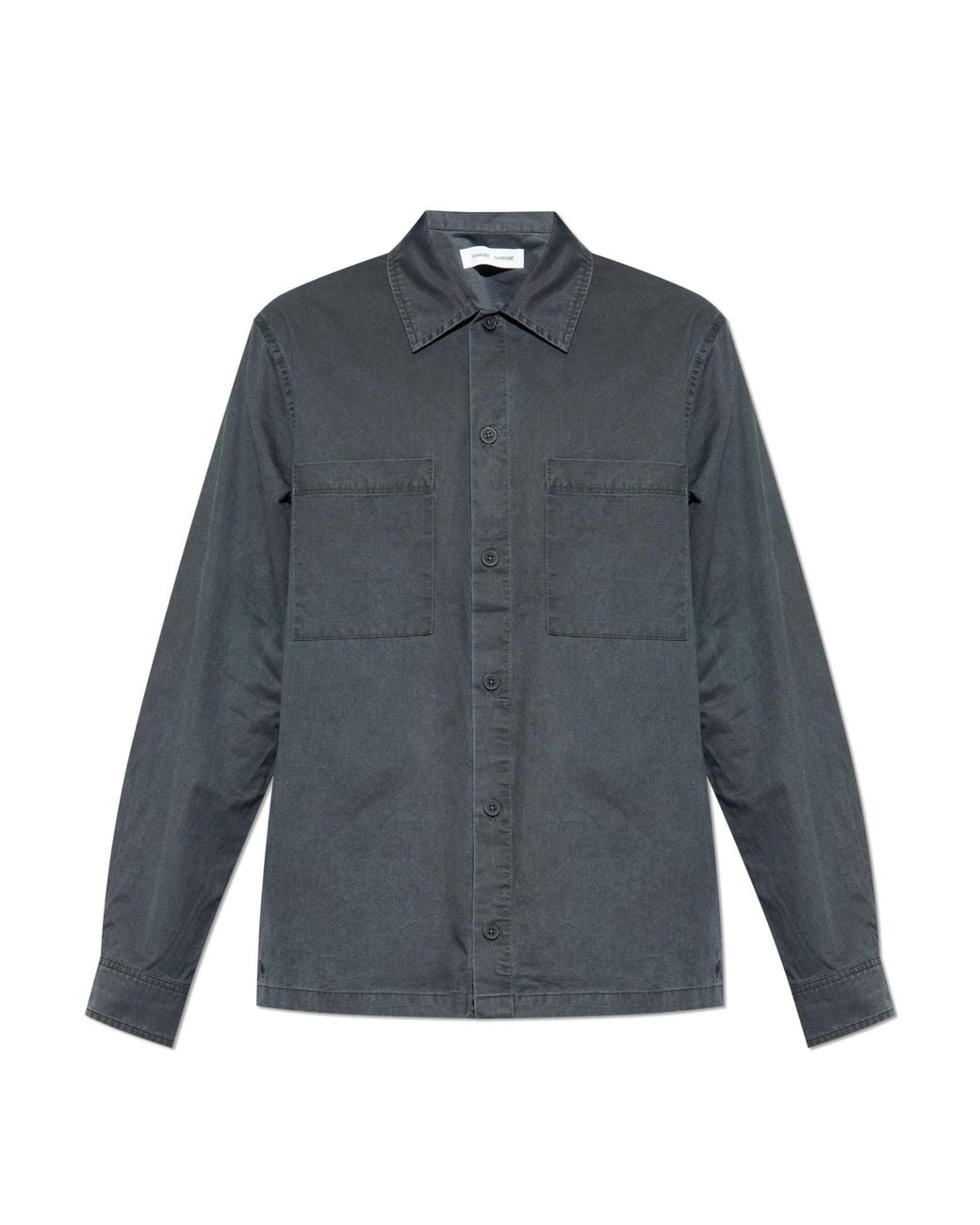 Samsøe & Samsøe Blue Shirt 'Sataka' for men