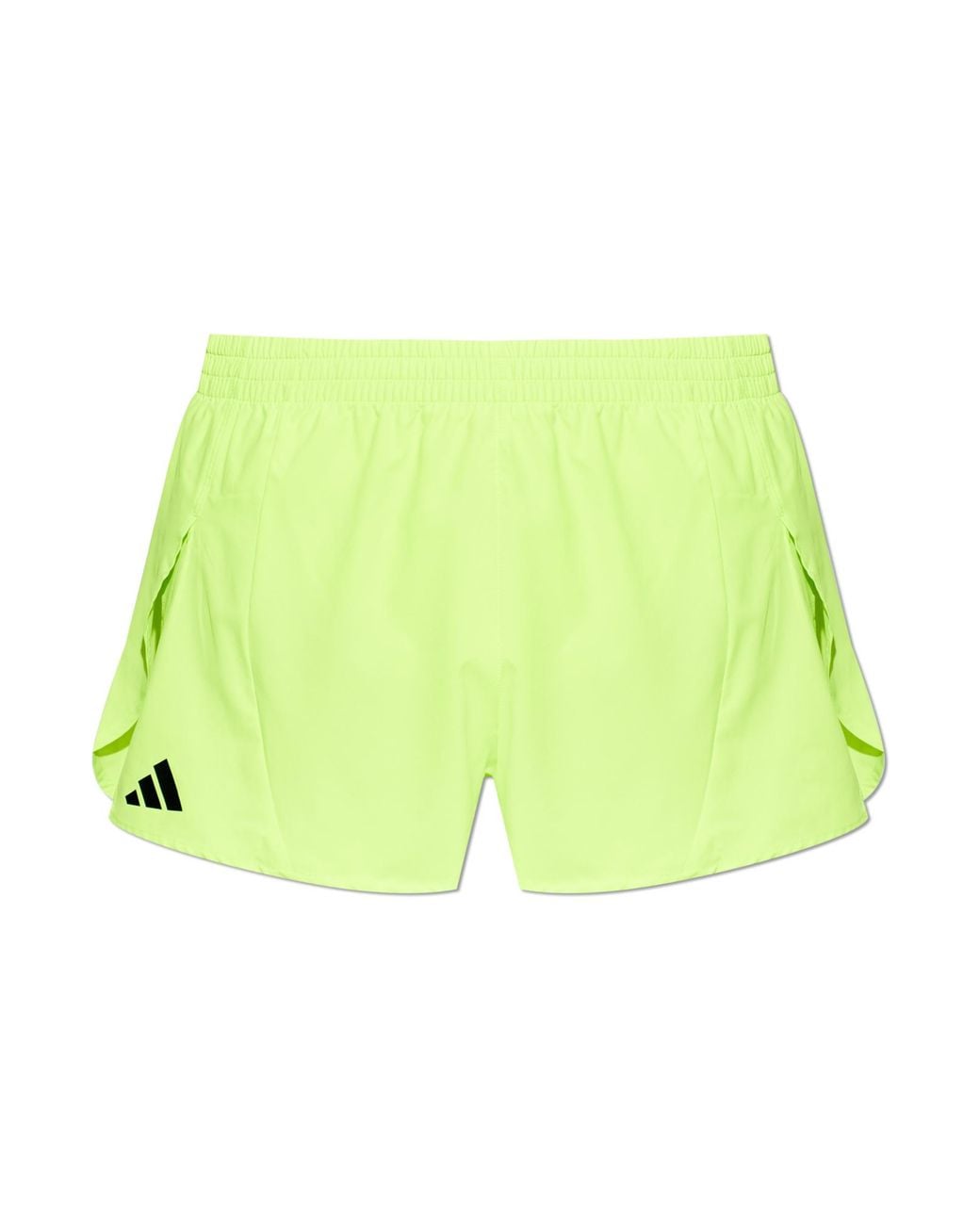 Adidas Originals Green Shorts From The Adizero Collection for men