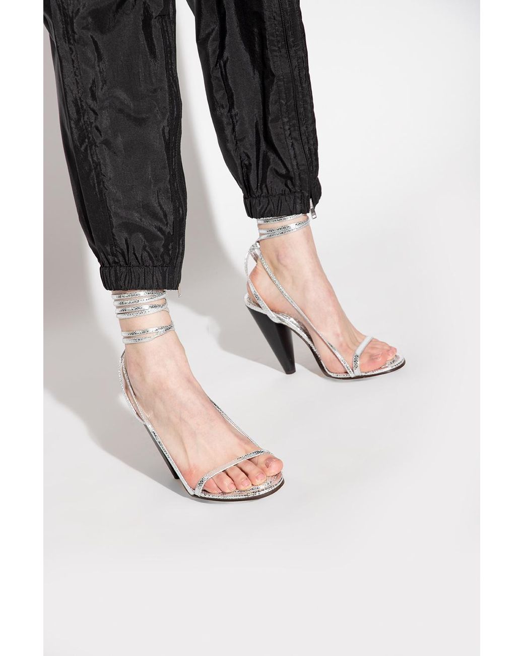 Isabel Marant 'aliza' Heeled Sandals in | Lyst